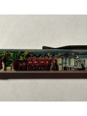 Buckingham Palace London England Floaty Pen Royal Guards Move by Gate Britain
